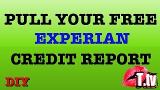 Free Experian Credit Report