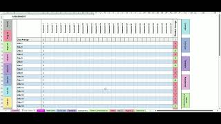Excel Editable Digital Teacher Planner - A Quick Introduction