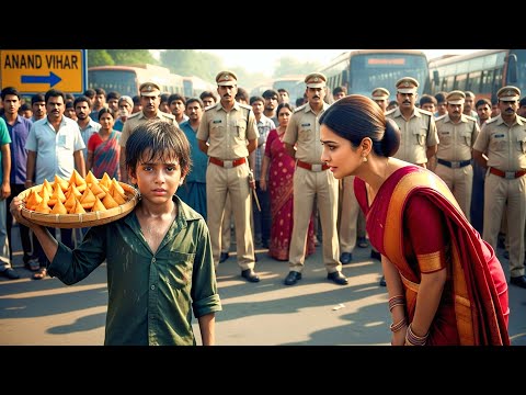 When DM Madam saw her lost son selling samosas on the road, then what happened...Aarzoo Voice