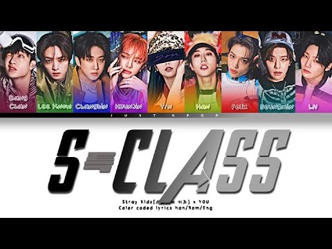 [9 members karaoke] S-Class 특 || Stray Kids {스트레이 키즈} 9th member ver. (Color coded lyrics)