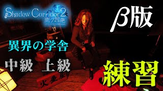 練習がてら「異界の学舎」上級に挑戦するも中級に逃げ帰る【Shadow Corridor 2-雨ノ 四葩-】