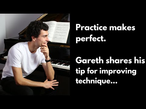Practice makes perfect. Our tip for improving your technique: play Scarlatti's sonatas.
