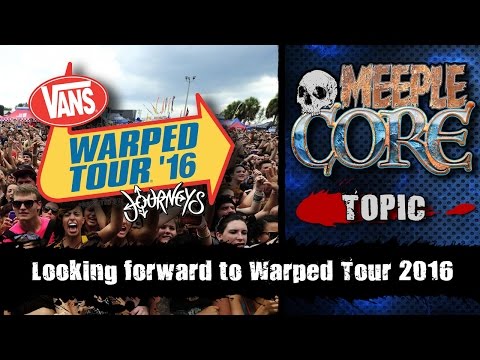 MeepleCore Podcast EP8 - Warped Tour 2016