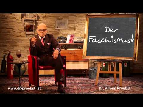 Dr. Alfons Proebstl 40 - Der Faschismus!