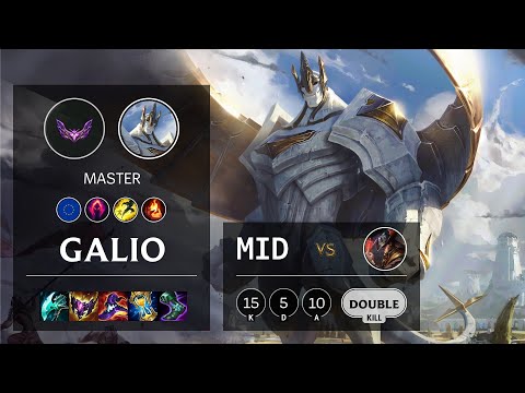 Galio Mid vs Twisted Fate - EUW Master Patch 12.4
