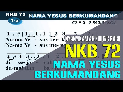 NKB 72 - NAMA YESUS YANG BERKUMANDANG (Jesus name nie verklinget)