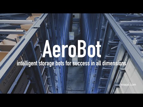 KNAPP AeroBot: Elevate Warehouse Efficiency | Mixed Media | Promotional | KNAPP