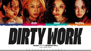 Download lagu [English Ver.] aespa 'Dirty Work' Lyrics (에스파 Dirty Work 가사) [Color Coded_Eng] | ShadowByYoongi mp3