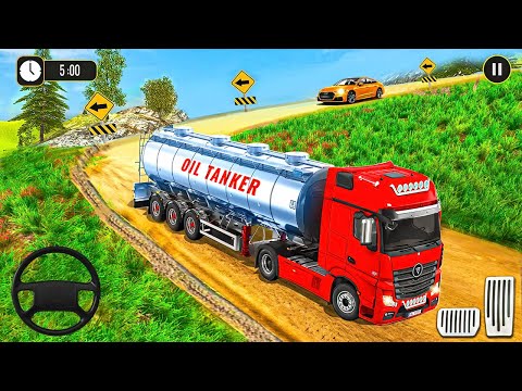 Oil Tanker Truck Driving Simulator - Heavy Cargo Transporter Truck Driver - Android Gameplay