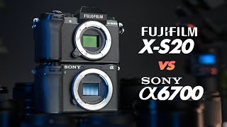 Sony a6700 vs Fuji X-S20 || Who Will Be CROWNED Crop Sensor KING??