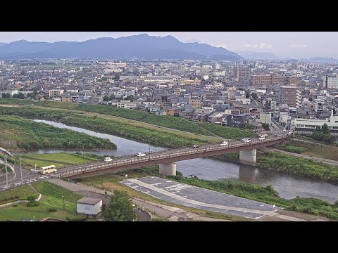 足羽川・木田橋のライブカメラ映像