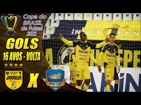 Gols Jaraguá X Pato | 16 Avos de Final | Jogo de Volta | Copa do Brasil de Futsal 2021 (18/05/2021)