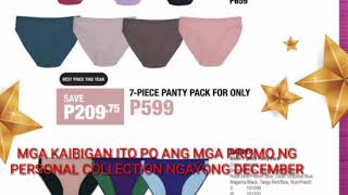 MGA IBAT- IBANG PROMO NA PWEDENG MA AVAIL SA PERSONAL. COLLECTION NGAYON DECEMBER.