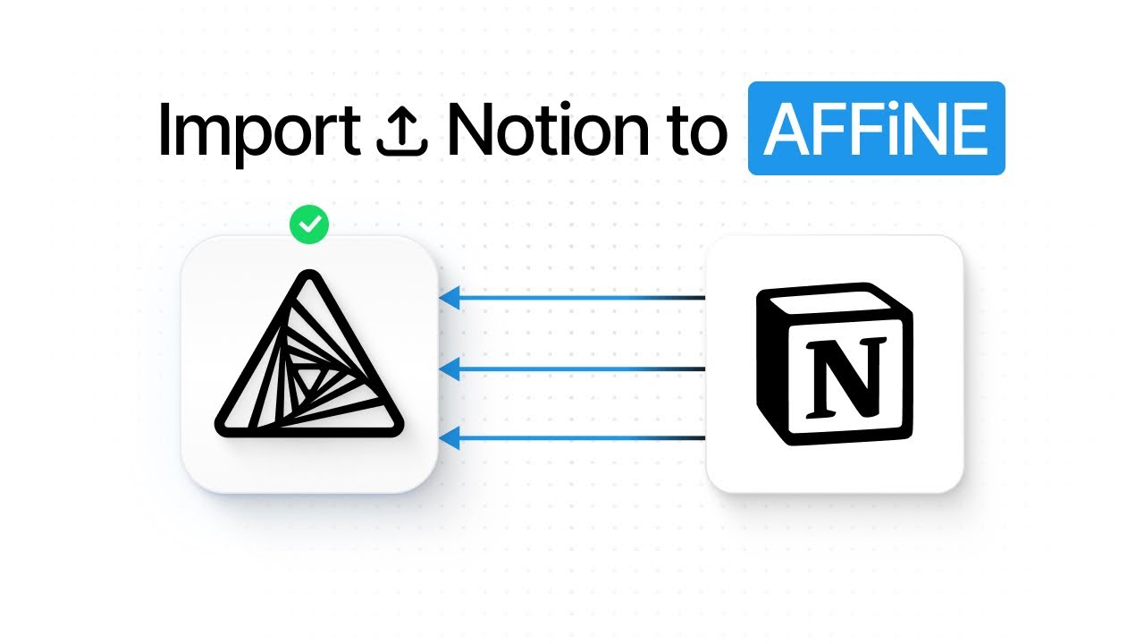How to Import Notion to AFFiNE?|2024 Latest Tutorial video thumbnail