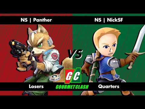 Gourmet Clash #47 - Panther (Fox) vs NIckSF (Mii Swordfighter) Losers Quarters - Ultimate Singles