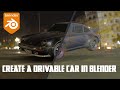Create A Car Rig With Rigid Body Physics In Blender Car Rigging Tutorial