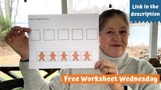 Free Worksheet Wednesday: Gingerbread Man Sequencing