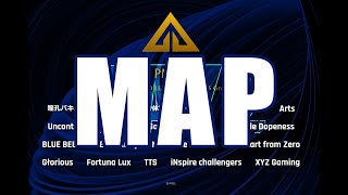 MAP動画(倍速) - 1.24『PMCL - Season3 Grade2 Day3』【PUBG MOBILE】