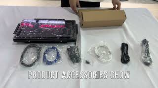 High Brightness Industrial Capacitive Touch Screen IP65 Monitor Open Frame Touchscreen Monitors.