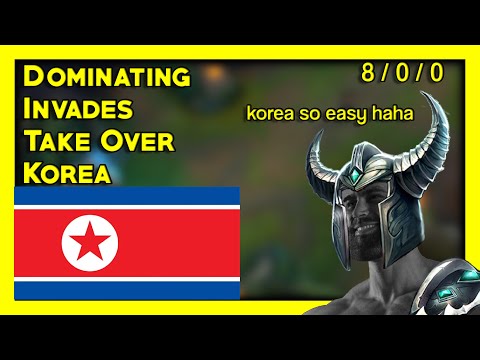 My Invades Are DOMINATING Korea With Tryndamere - Yasukeh