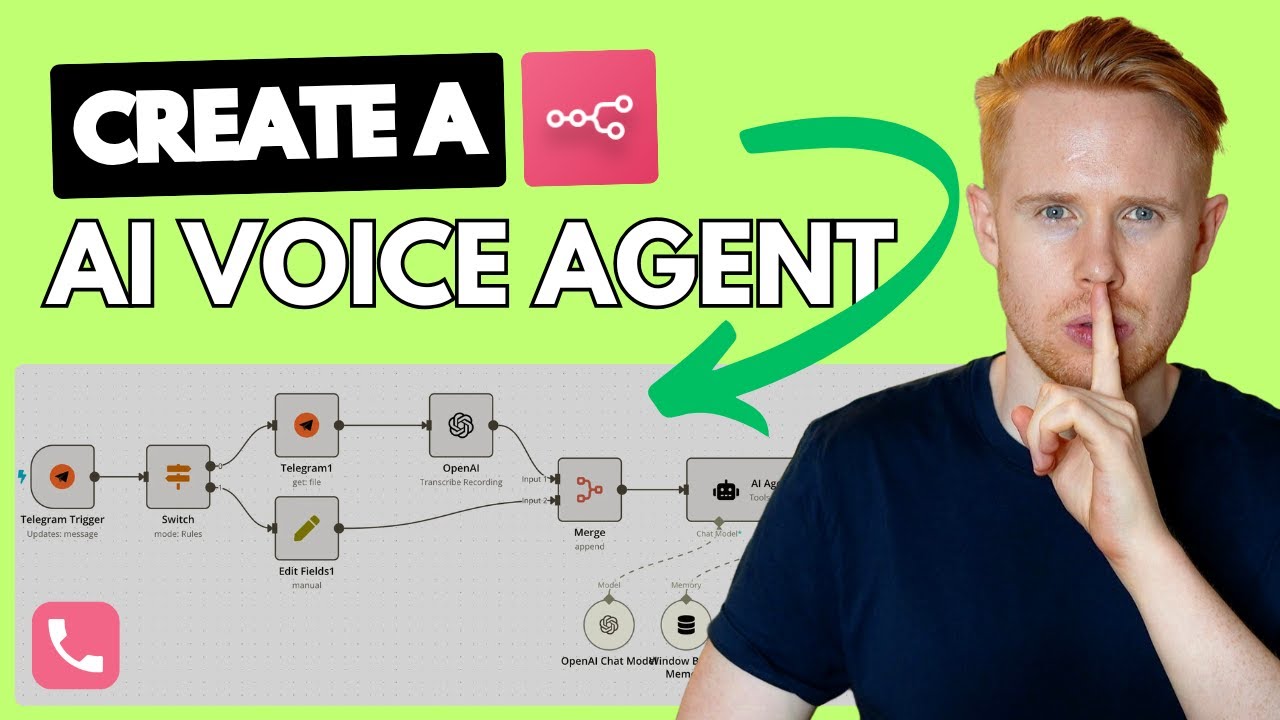 This n8n AI Voice Agent Will Call Anyone For You (100% automatic)