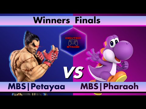 Center Stage #7 - MBS Petayaa (Kazuya) vs MBS Pharaoh (Yoshi) - Smash Ultimate SSBU