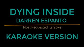 Dying Inside - Darren Espanto [Karaoke Version]