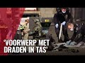 CS ontruimd wegens tas met pistool, mes en verdachte inhoud