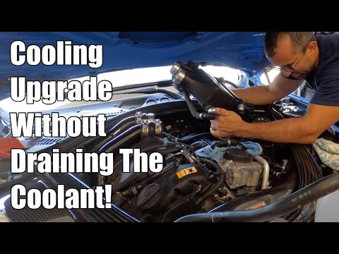 BMW Charge Air Cooler and J Pipe DIY Upgrade Without Draining the Coolant (M2, M3, M4)