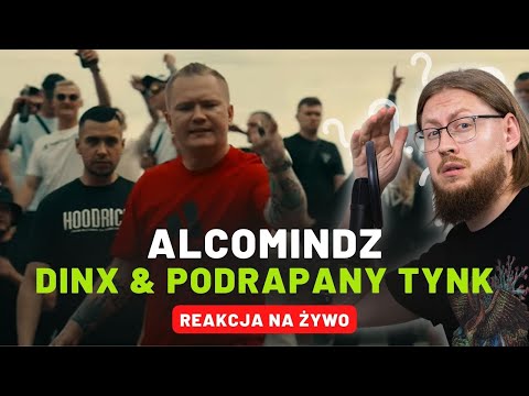 Alcomindz "Dinx & Podrapany Tynk" | REAKCJA NA ŻYWO 🔴