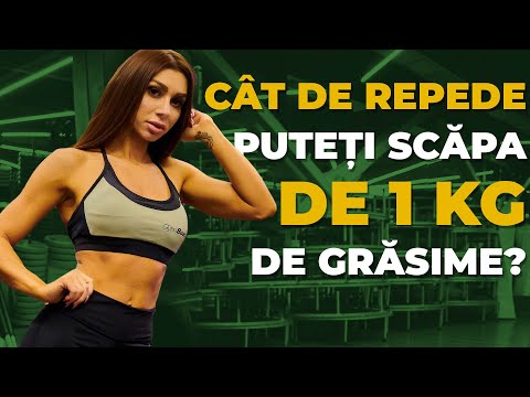 CÂT DE REPEDE PUTEȚI SCĂPA DE 1 KG DE GRĂSIME? I GymBeam I FIT POINT