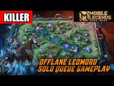 LEOMORD OFFLANE SOLO QUEUE (AS ALWAYS) GAMEPLAY. MLBB