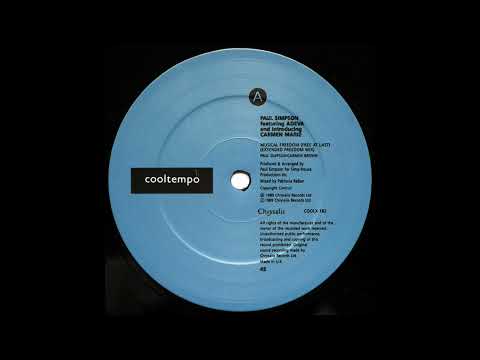 Paul Simpson Featuring Adeva - Musical Freedom (Free At Last) (Extended Freedom Mix)