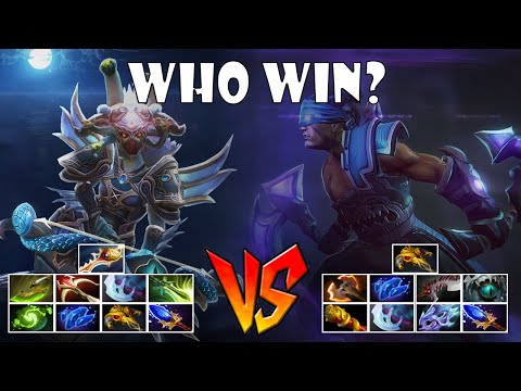 EPIC LATE GAME MEDUSA FULL ITEMS vs AM FULL ITEMS - GODADICO DOTA