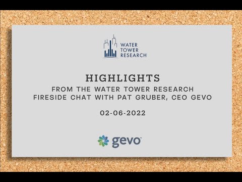 Gevo - Highlights Fireside chat June '22