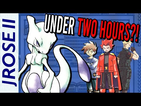 Is it Possible to do a Solo Run in Pokemon Red/Blue in UNDER TWO HOURS?!