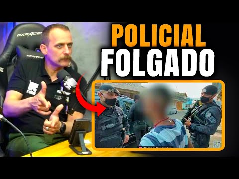 POLICIAL FOLGANDO NO ENQUADRO DA ROTA - SGT NANTES