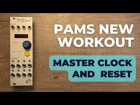 PAMs as master clock and reset