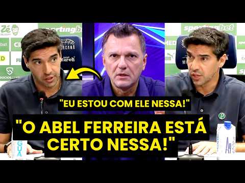 “EU NÃO TINHA VISTO ISSO! O ABEL FERREIRA ESTÁ CERTO NESSA!” MAURO CEZAR É DIRETO! | PALMEIRAS