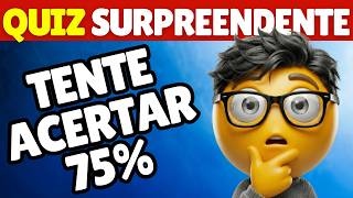 🔥 Você vai se SURPREENDER com as PERGUNTAS DESTE QUIZ! 🤯 | Tente acertá-las! | QUIZ CULTURAL GERAL