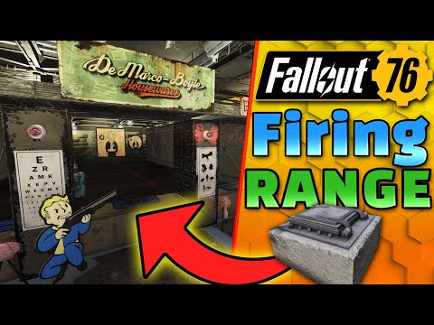 Fallout SHELTER Firing Range!! - STEEL DAWN  DLC - Fallout 76 Building!