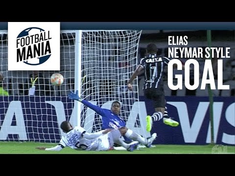 Spectacular Elias (Corinthians) - Neymar Style Goal vs. Once Caldas (COL)