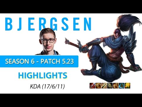TSM Bjergsen | Yasou vs Velkoz Highlights | Season 6 Patch 5.23 | NA SoloQ