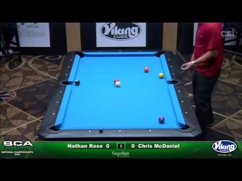 2015 Men's Advanced Singles: Chris McDaniel vs Nathan Rose (Hot Seat Match)