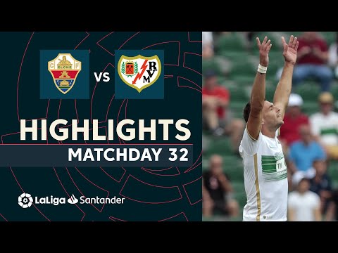 Resumen de Elche CF vs Rayo Vallecano (4-0)