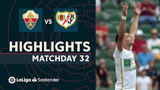 Videoresumen del Elche - Rayo Vallecano Videoresumen del Elche - Rayo Vallecano