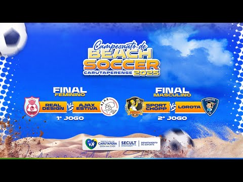 FINAIS DO BEACH SOCCER CARUTAPERENSE 2025