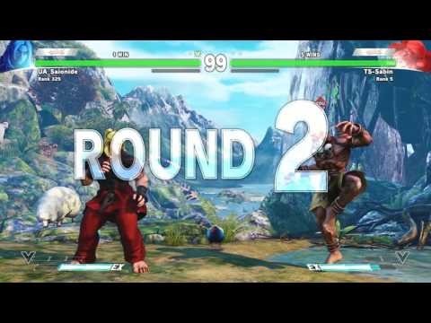 STREET FIGHTER V - TS Sabin vs UA Saionide [720p/60fps]