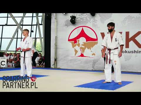 Konrad Kozubowski vs Rony Bianchi 1/2 Final Man -65kg The 6th WKB European Kyokushin Championships