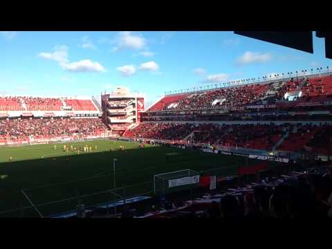 "El recibimiento Independiente 1 vs Olimpo 1" Barra: La Barra del Rojo • Club: Independiente